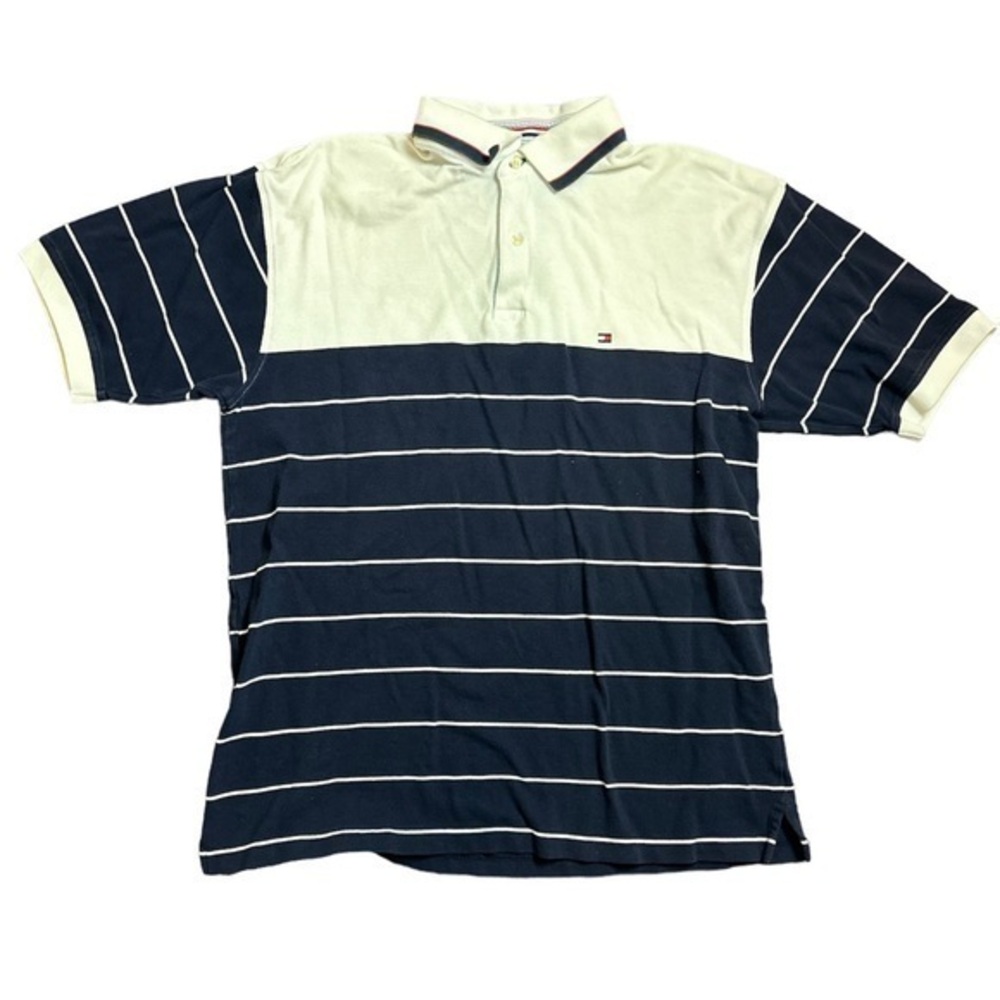 Vintage 90’s Tommy Hilfiger Men’s Short Sleeve Polo Shirt Size XL
